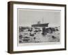 The Stranded Paris at Low Water on the Lowland Reef of the Manacles-null-Framed Giclee Print