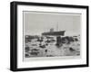 The Stranded Paris at Low Water on the Lowland Reef of the Manacles-null-Framed Giclee Print