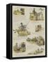 The Strange Adventures of a Dog-Cart-Randolph Caldecott-Framed Stretched Canvas