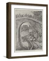 The Strange Adventures of a House-Boat-David Hardy-Framed Giclee Print