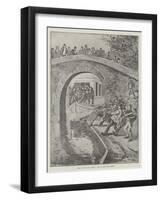 The Strange Adventures of a House-Boat-David Hardy-Framed Giclee Print