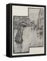 The Strange Adventures of a House-Boat-David Hardy-Framed Stretched Canvas