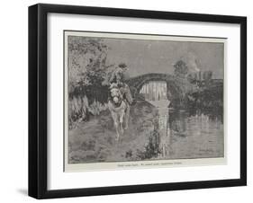 The Strange Adventures of a House-Boat-David Hardy-Framed Giclee Print