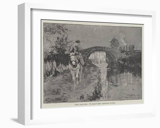 The Strange Adventures of a House-Boat-David Hardy-Framed Giclee Print