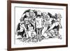 The Strange Case of Barnaby Bonkers - Child Life-Les Gray-Framed Giclee Print