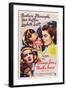 THE STRANGE LOVE OF MARTHA IVERS, Barbara Stanwyck, Van Heflin, Lizabeth Scott, 1946-null-Framed Art Print