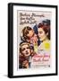 THE STRANGE LOVE OF MARTHA IVERS, Barbara Stanwyck, Van Heflin, Lizabeth Scott, 1946-null-Framed Art Print