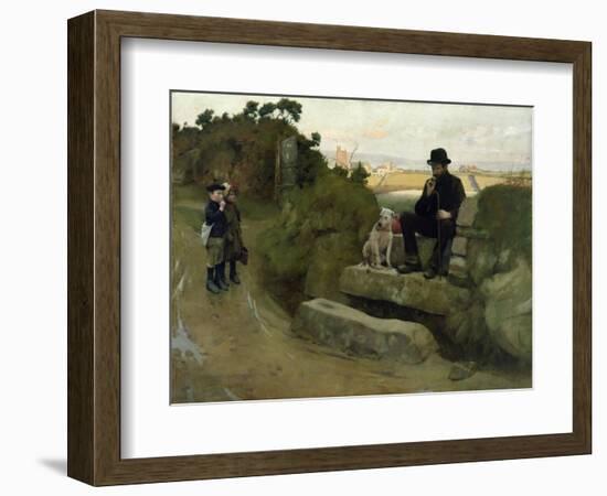 The Stranger, 1890-Norman Garstin-Framed Giclee Print