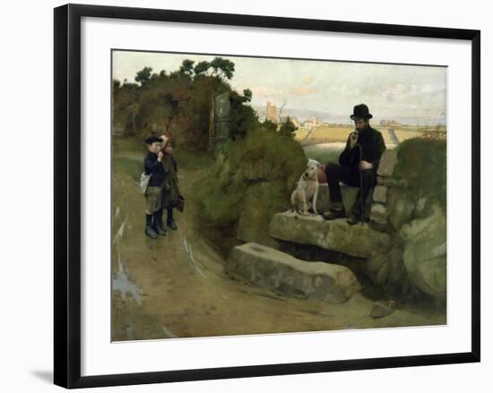 The Stranger, 1890-Norman Garstin-Framed Giclee Print