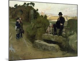 The Stranger, 1890-Norman Garstin-Mounted Giclee Print