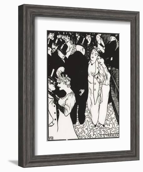 The Stranger, 1894-Félix Vallotton-Framed Giclee Print