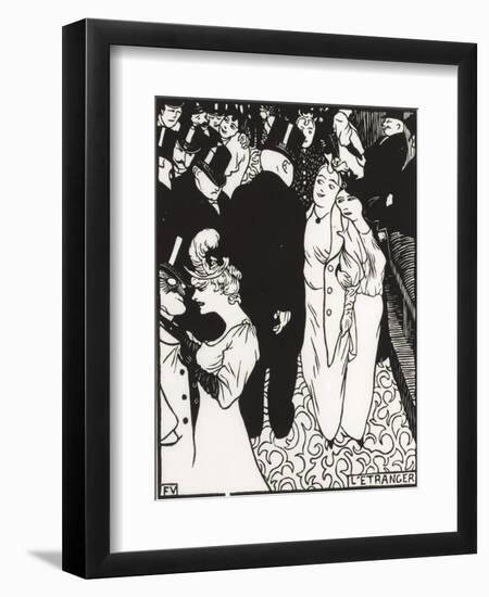 The Stranger, 1894-Félix Vallotton-Framed Giclee Print