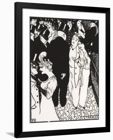 The Stranger, 1894-Félix Vallotton-Framed Giclee Print