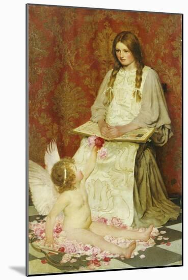 The Stranger. 1902-William Henry Margetson-Mounted Giclee Print