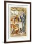 The strangers entertained-Walter Crane-Framed Giclee Print