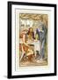 The strangers entertained-Walter Crane-Framed Giclee Print