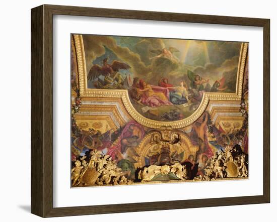 The Strategy of the Spanish Ruined by the Taking of Ghent-Charles Le Brun-Framed Photographic Print