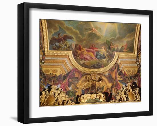 The Strategy of the Spanish Ruined by the Taking of Ghent-Charles Le Brun-Framed Photographic Print