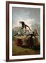 The Straw Manikin (El Pelel), 1791-1792-Francisco de Goya-Framed Giclee Print