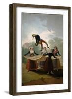 The Straw Manikin (El Pelel), 1791-1792-Francisco de Goya-Framed Giclee Print