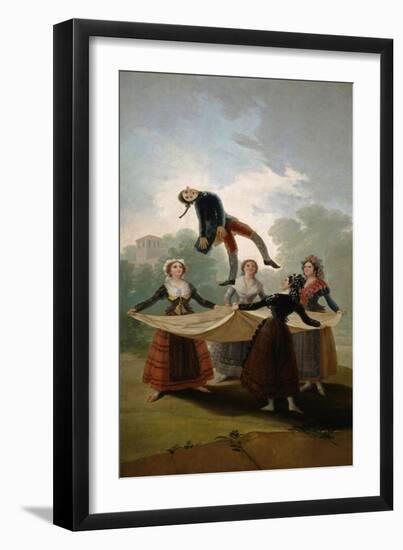 The Straw Manikin (El Pelel), 1791-1792-Francisco de Goya-Framed Giclee Print