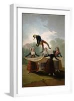 The Straw Manikin (El Pelel), 1791-1792-Francisco de Goya-Framed Giclee Print