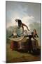 The Straw Manikin (El Pelel), 1791-1792-Francisco de Goya-Mounted Giclee Print