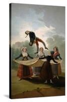 The Straw Manikin (El Pelel), 1791-1792-Francisco de Goya-Stretched Canvas