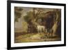 The Straw Yard, 1810-James Ward-Framed Giclee Print