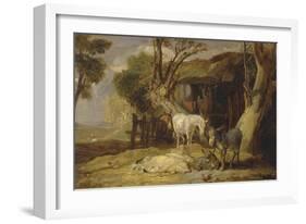 The Straw Yard, 1810-James Ward-Framed Giclee Print