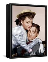 THE STRAWBERRY BLONDE, Olivia De Havilland, James Cagney, 1941-null-Framed Stretched Canvas