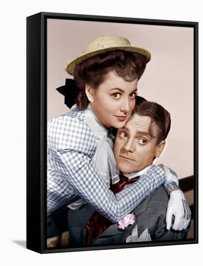 THE STRAWBERRY BLONDE, Olivia De Havilland, James Cagney, 1941-null-Framed Stretched Canvas