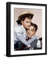 THE STRAWBERRY BLONDE, Olivia De Havilland, James Cagney, 1941-null-Framed Photo