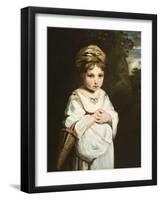 The Strawberry Girl, 1773-77-Sir Joshua Reynolds-Framed Giclee Print