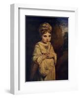 The Strawberry Girl, C1770S-Joshua Reynolds-Framed Giclee Print