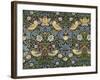 'The Strawberry Thief' Textile Designed by William Morris (1834-96) 1883 (Printed Cotton)-William Morris-Framed Giclee Print