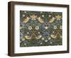 'The Strawberry Thief' Textile Designed by William Morris (1834-96) 1883 (Printed Cotton)-William Morris-Framed Giclee Print