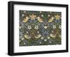 'The Strawberry Thief' Textile Designed by William Morris (1834-96) 1883 (Printed Cotton)-William Morris-Framed Giclee Print