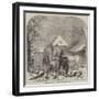 The Strawyard at Christmas-null-Framed Giclee Print