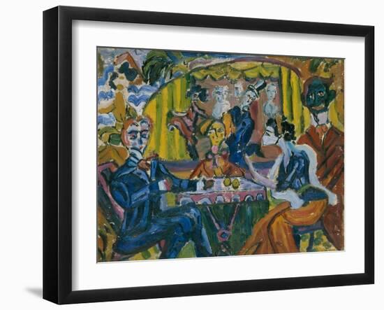 The Stray Dog Cabaret in Saint Petersburg, 1910S-null-Framed Giclee Print