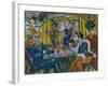 The Stray Dog Cabaret in Saint Petersburg, 1910S-null-Framed Giclee Print