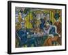 The Stray Dog Cabaret in Saint Petersburg, 1910S-null-Framed Giclee Print