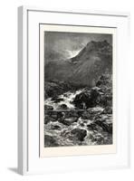 The Stream from Llyn Idwal, UK-null-Framed Giclee Print