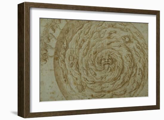 The Stream Oceanus-Giulio Romano-Framed Giclee Print