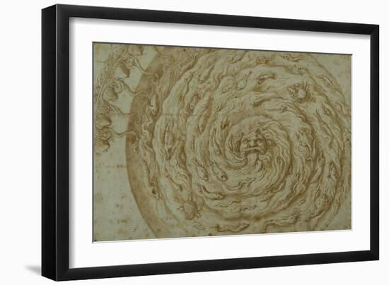 The Stream Oceanus-Giulio Romano-Framed Giclee Print