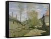 The Stream of Robec at Rouen, 1872-Claude Monet-Framed Stretched Canvas