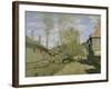 The Stream of Robec at Rouen, 1872-Claude Monet-Framed Giclee Print