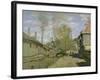 The Stream of Robec at Rouen, 1872-Claude Monet-Framed Giclee Print
