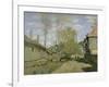The Stream of Robec at Rouen, 1872-Claude Monet-Framed Premium Giclee Print