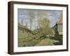 The Stream of Robec at Rouen, 1872-Claude Monet-Framed Giclee Print